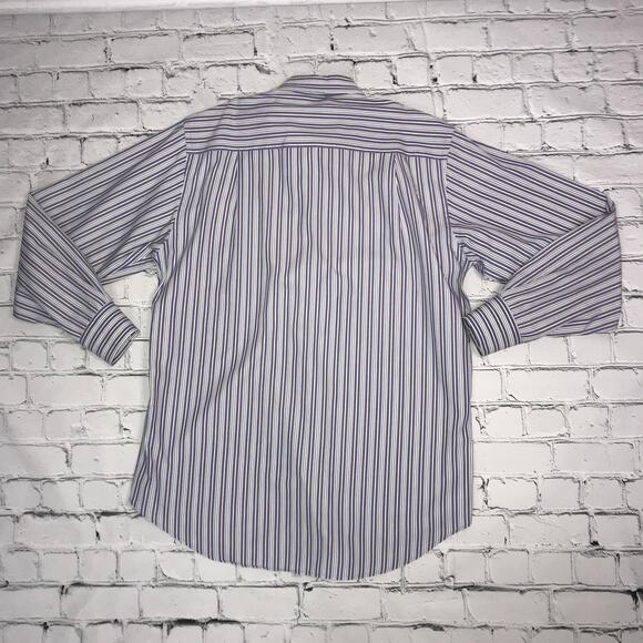 Scott Barber Horizontal Stripe Button Down - Picture 3 of 5
